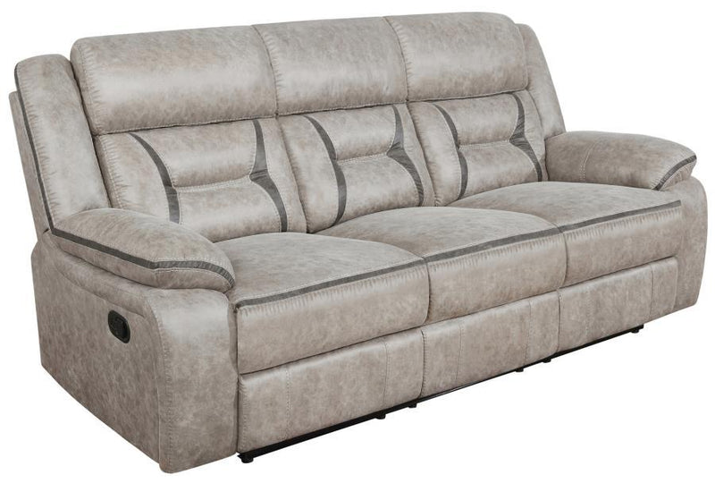 Greer - Upholstered Reclining Sofa Set