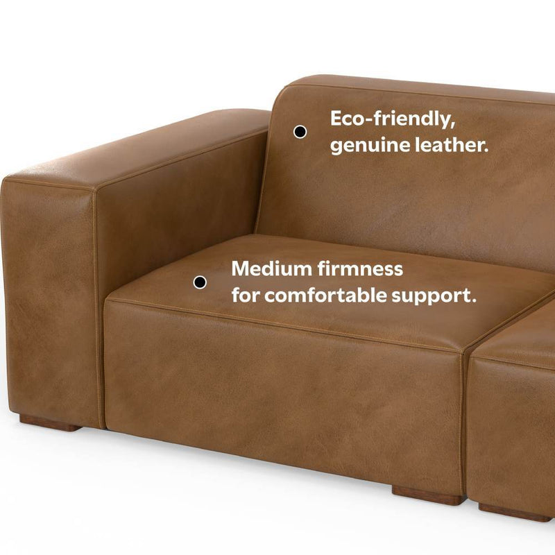 Rex - Handcrafted Sectional Sofa And Ottoman