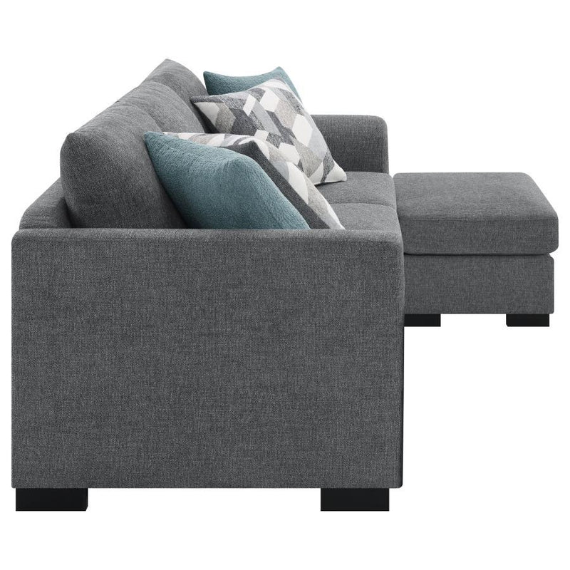 Storey - Upholstered Sleeper Sectional Chaise Sofa