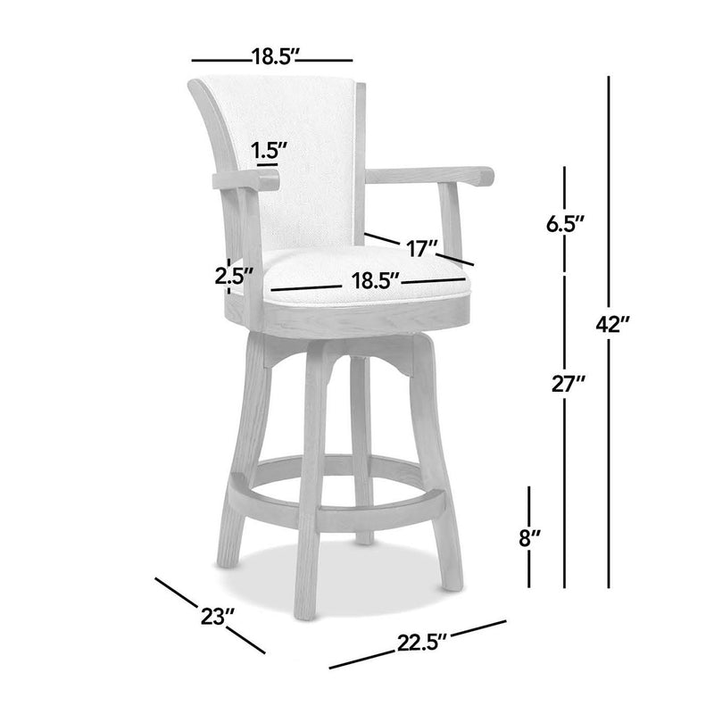 Williams - Swivel Counter Height Bar Stool