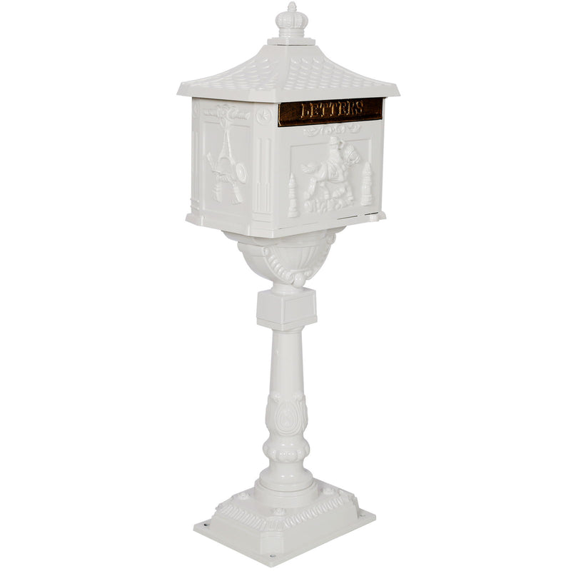 Cast Aluminum Mail Box, Postal Box, Mailbox