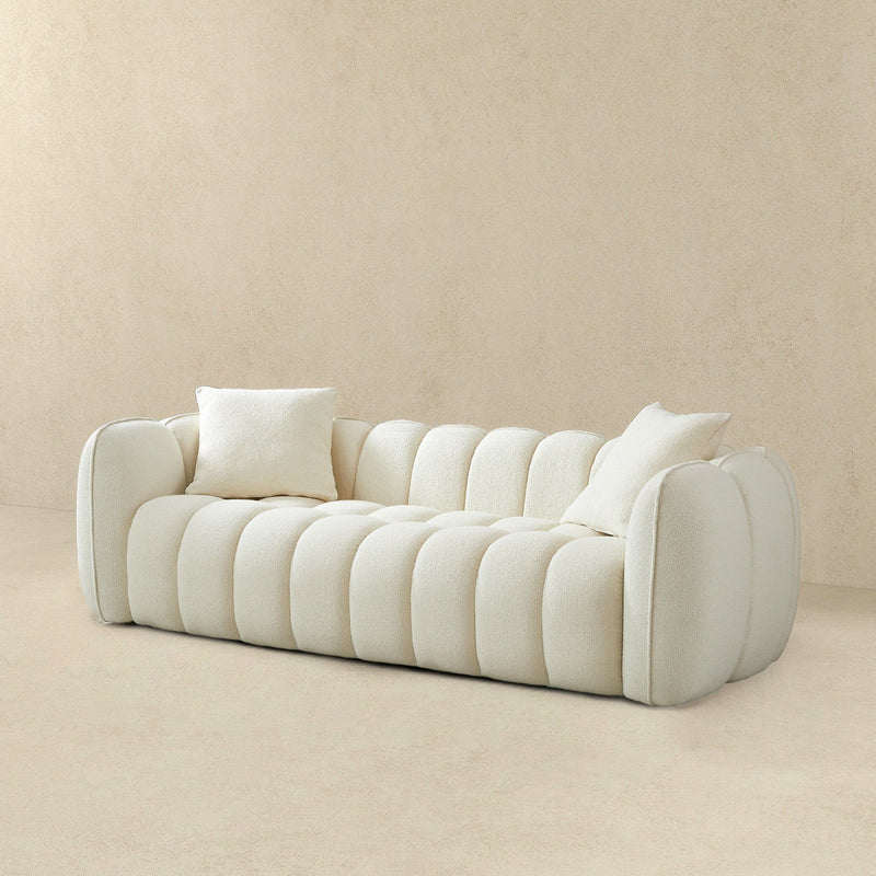 Marissa - Sofa - Cream / White