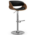 Amery - Mid Century Modern Adjustable Swivel Bar Stool