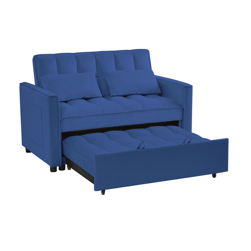 Velvet Loveseat Sofa Bed