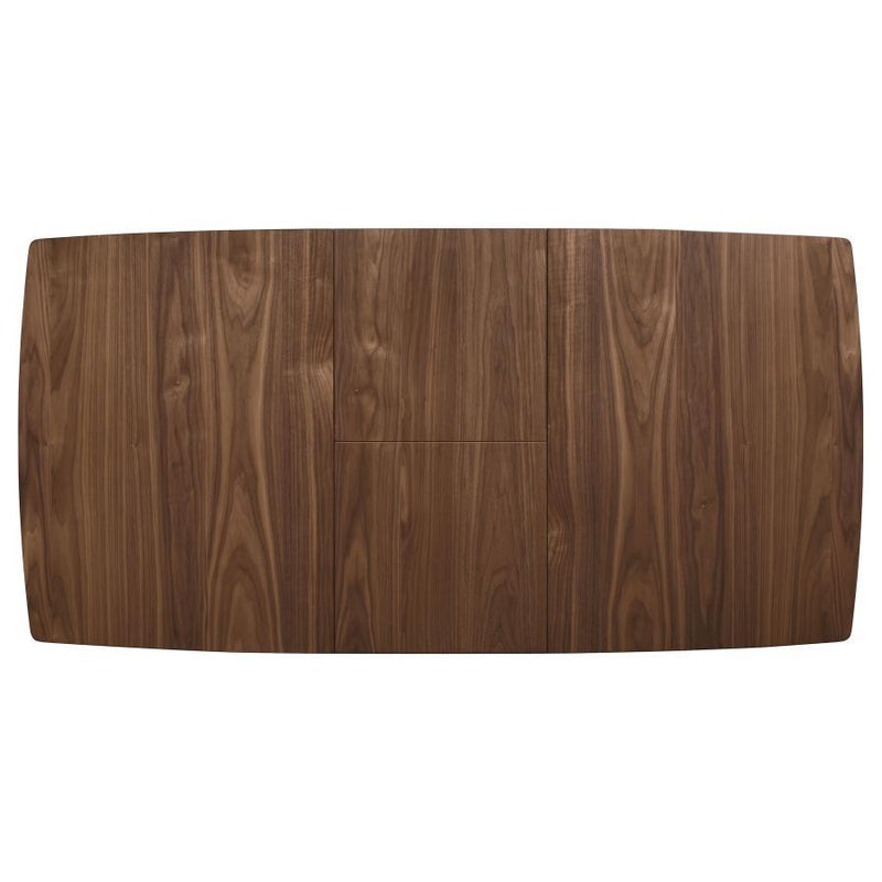 Alfredo - Extension Leaf Dining Table - Natural Walnut