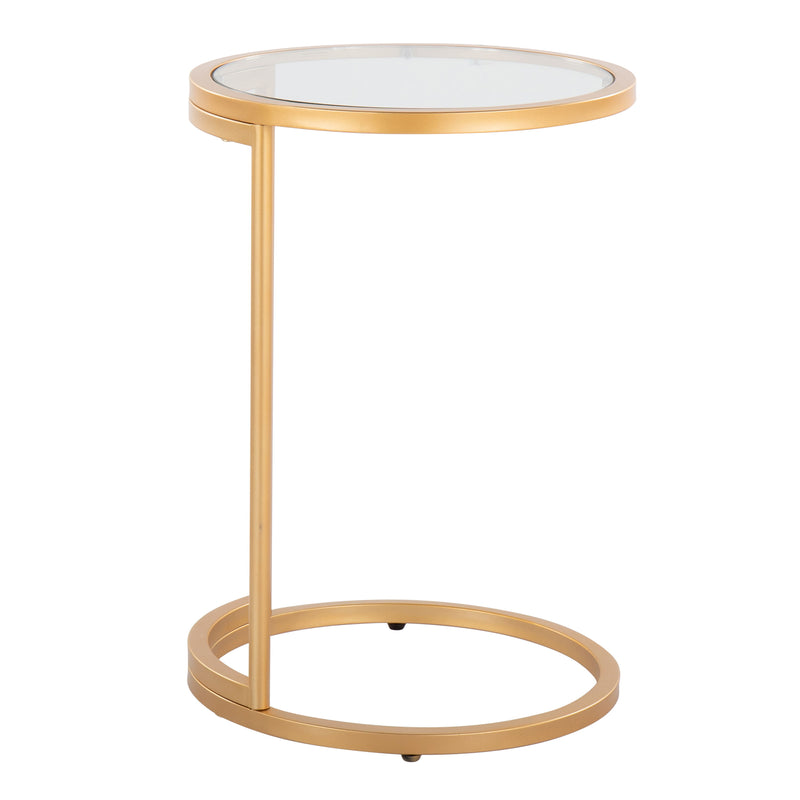 Zenn - Round End Table With Stylish Design