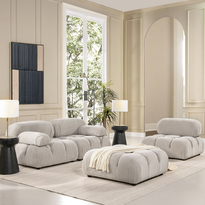 Marcel - Bubble Modular Modern Cocktail Ottoman