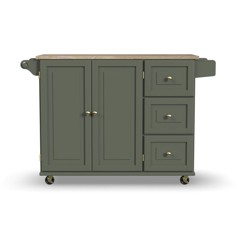 Dolly Madison - Drop Leaf Kitchen Cart