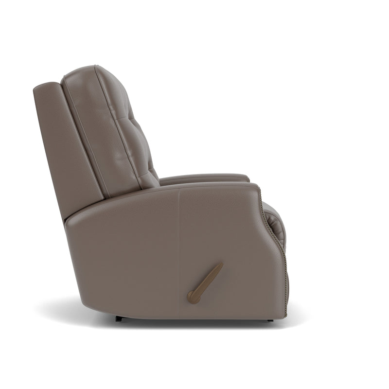 Devon - Recliner - Leather - Nailhead Trim