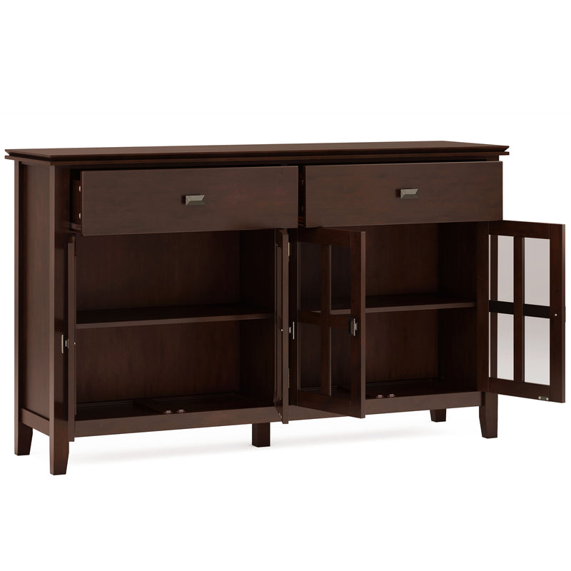 Artisan - Large 4 Door Sideboard Buffet - Russet Brown