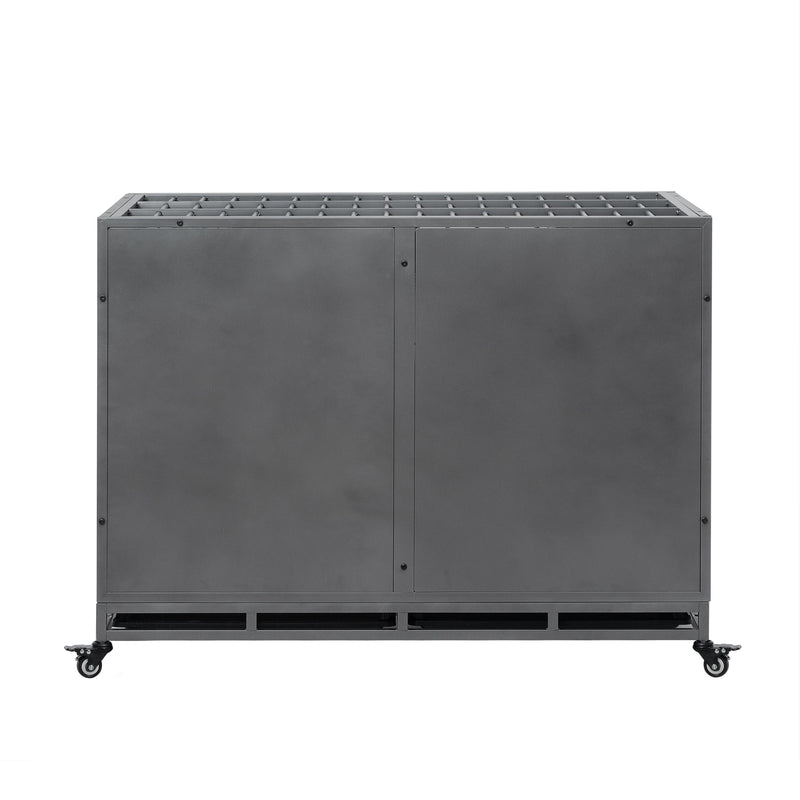 Heavy Duty Dog Crate - Silver Gray