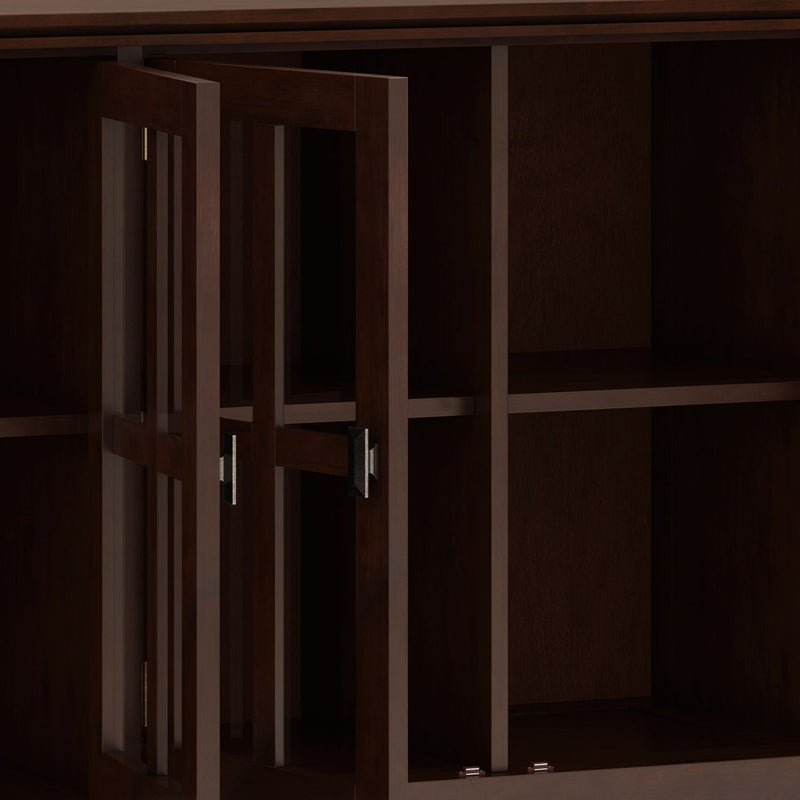 Artisan - Handcrafted Wide 4 Door Storage Cabinet