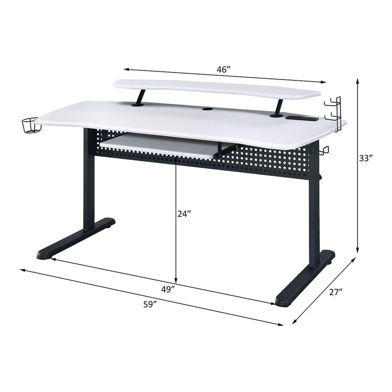 Vildre - Gaming Table w/USB Port