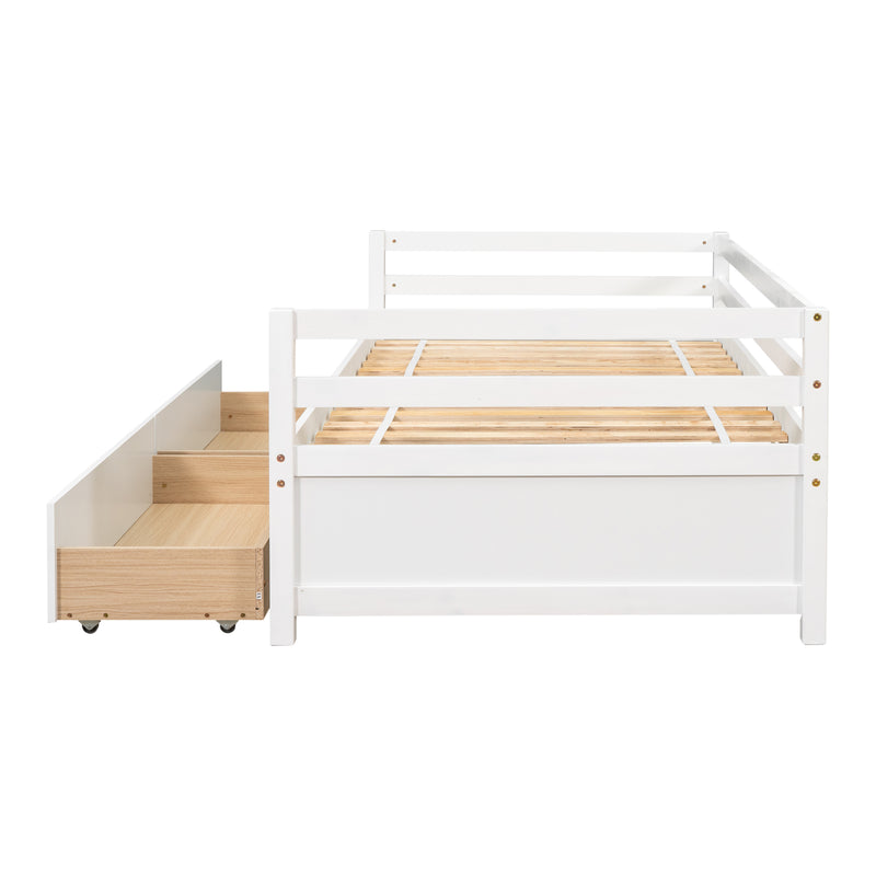 Daybed with two Storage Drawers ,White(Old SKU:W50450915)