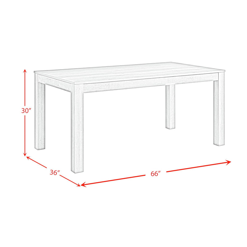 Eleanor - Rectangular Dining Table - White