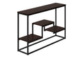 Accent Console Table For Entryway, Multi-Tier Design