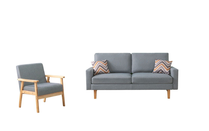 Bahamas - Sofa Set With 2 Throw Pillows