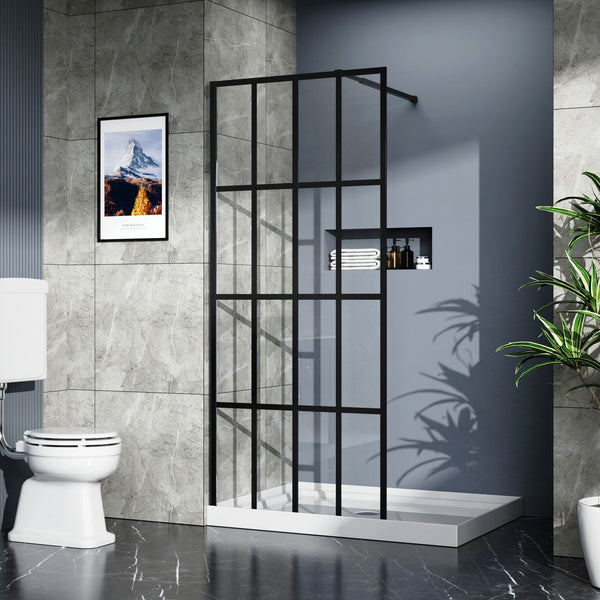 Shower Door Walk - Black