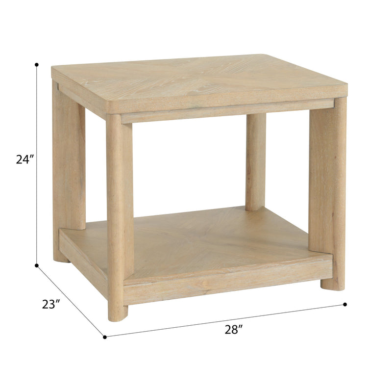 Clove - End Table - Tan