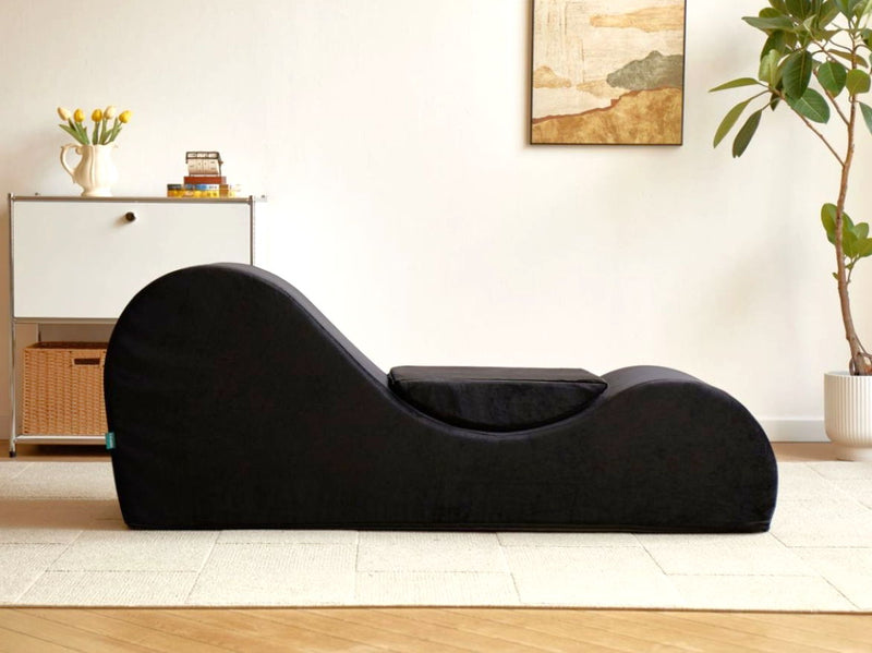 Solace - Chaise Lounge Chair Relaxation, Ergonomic Design With Soft Yet Firm High Density Foam Core