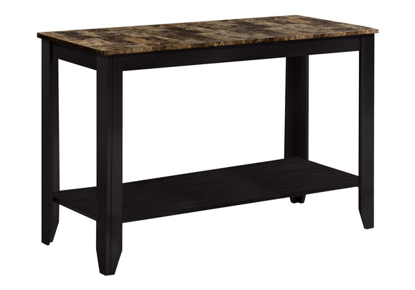 Console Accent Table Narrow For Living Room - Espresso