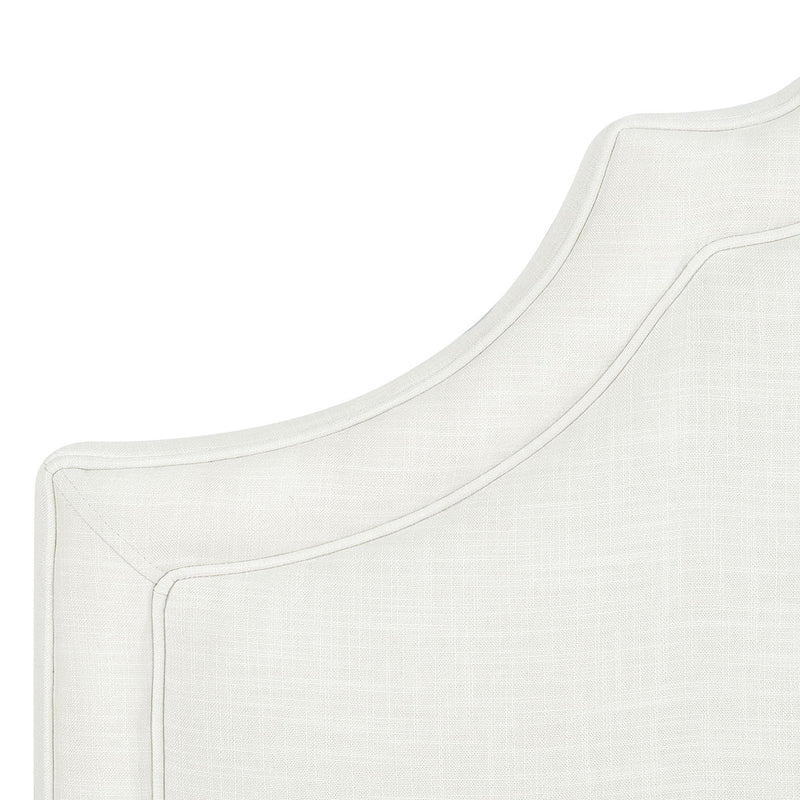 Catherine - Upholstered King Headboard - Antique White