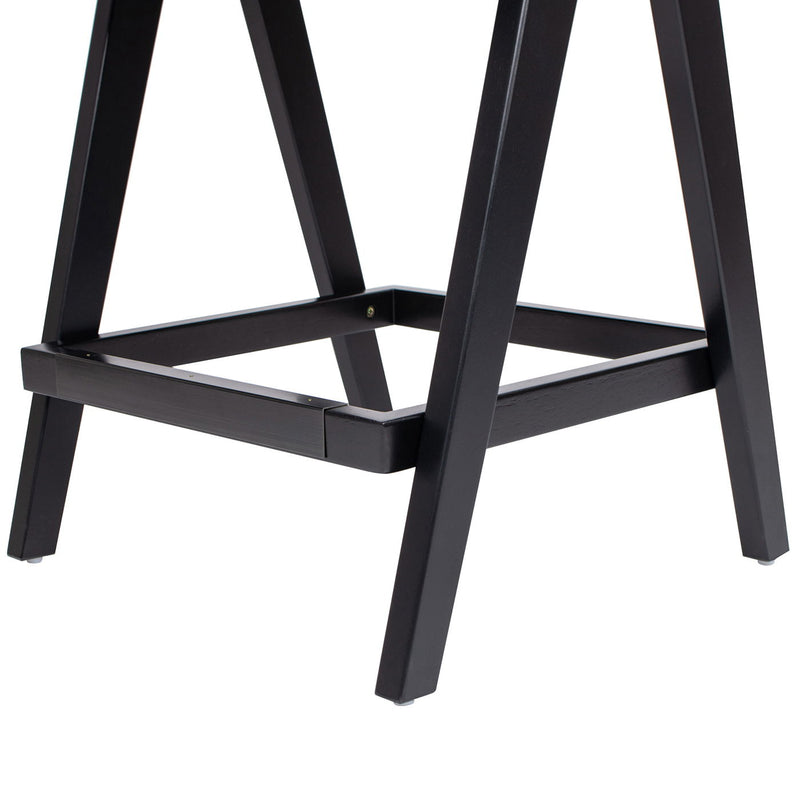 Milan - Modern Webbing Back Stool With Arms (Set of 3)