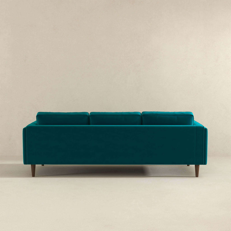 Amber - Mid-Century Modern Luxury Modern Velvet Sofa