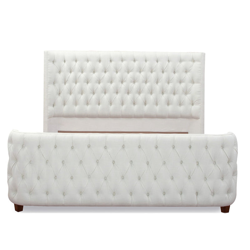 Brooklyn - Tufted Panel Bed Headboard And Footboard Set