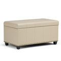 Amelia - Transitional Storage Ottoman Bench