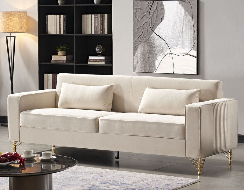 Aesthetic 3 Seater Couch With Classic Modern Appeal And Luxurious Soft Comfort