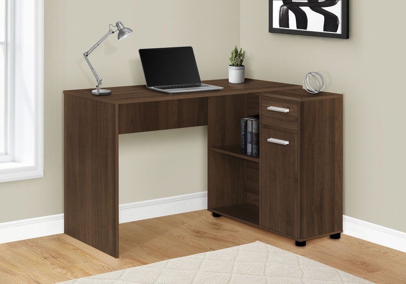 Computer Desk, Home Office, Corner, Storage Drawers, L Shape, Contemporary & Modern