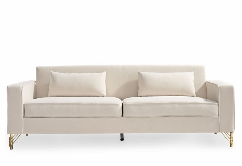 Aesthetic 3 Seater Couch With Classic Modern Appeal And Luxurious Soft Comfort