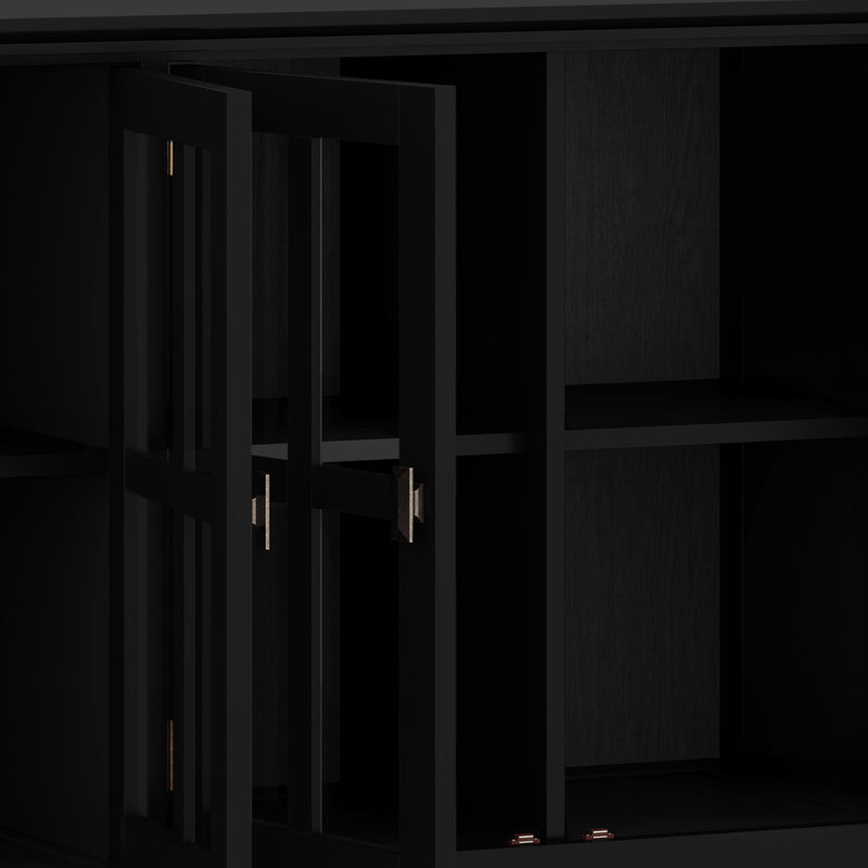 Artisan - Handcrafted Wide 4 Door Storage Cabinet