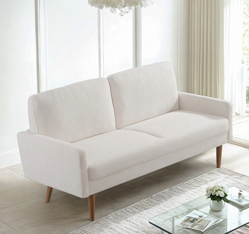 Sofa, European Style With Sleek Design, Modern & Vintage Flair, Upholstered 3 Seater Couch