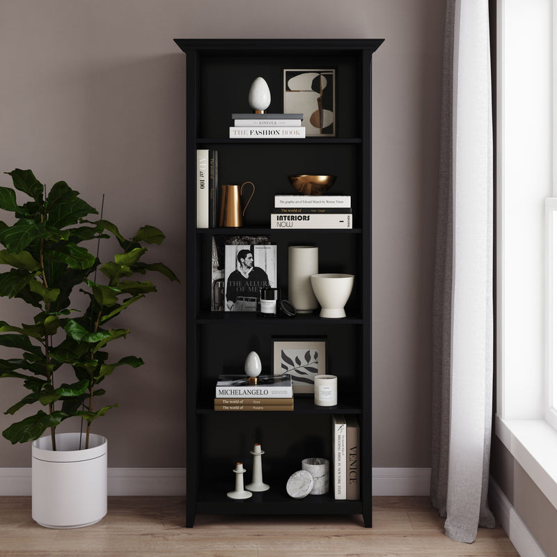 Amherst - 5 Shelf Bookcase, Handcrafted