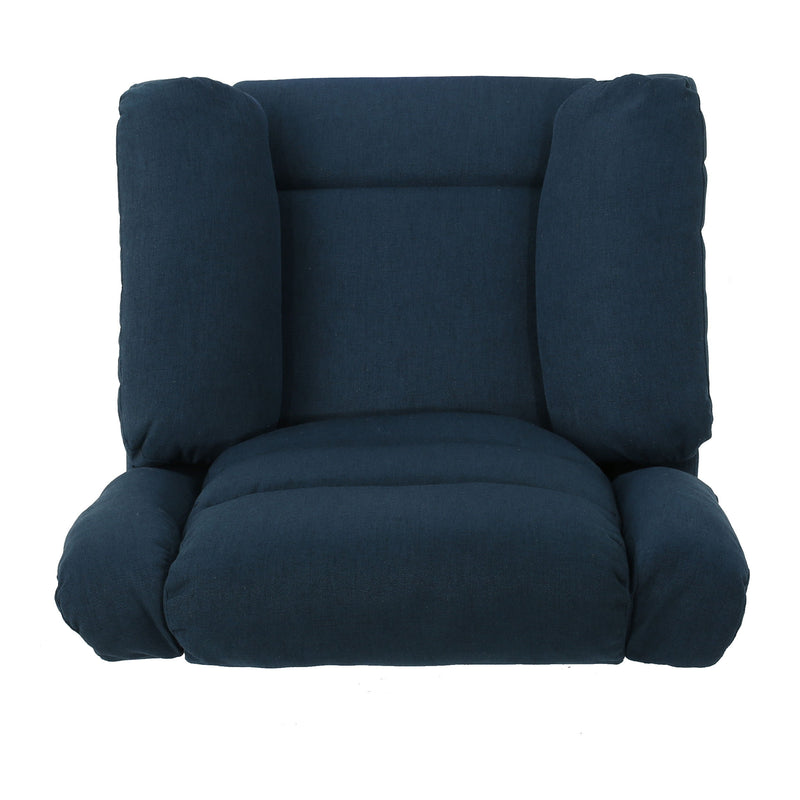 Wide - Power Standard Recliner - Navy Blue