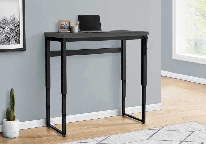 Computer Desk, Home Office, Standing, Adjustable, Laptop, Contemporary & Modern