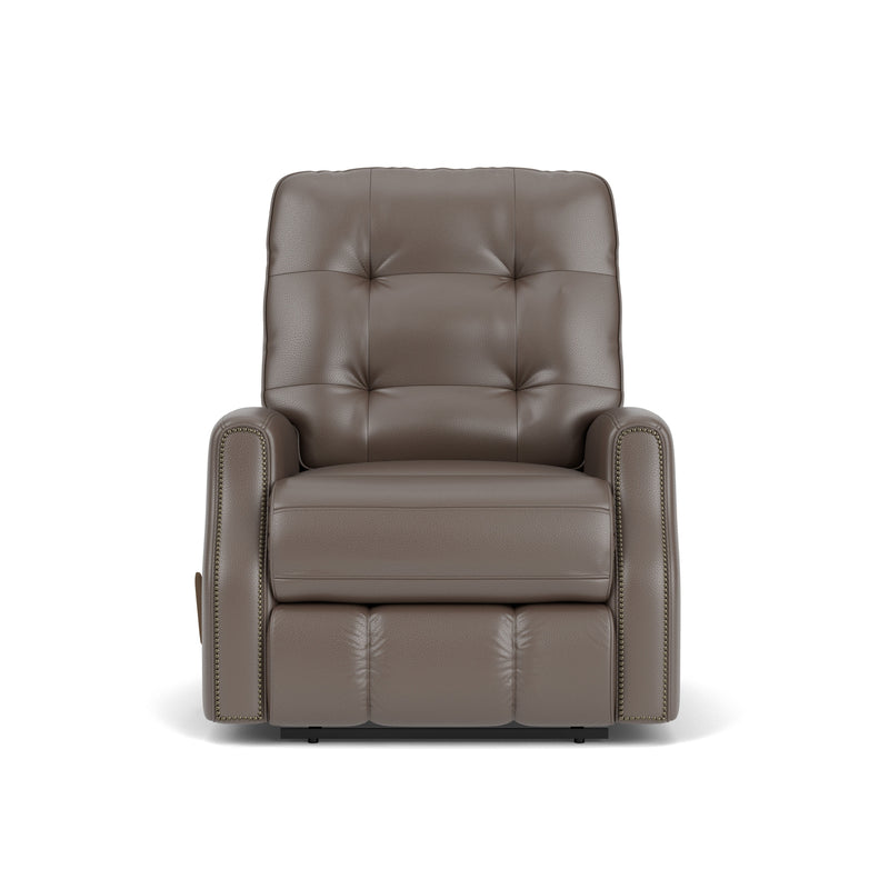 Devon - Recliner - Leather - Nailhead Trim