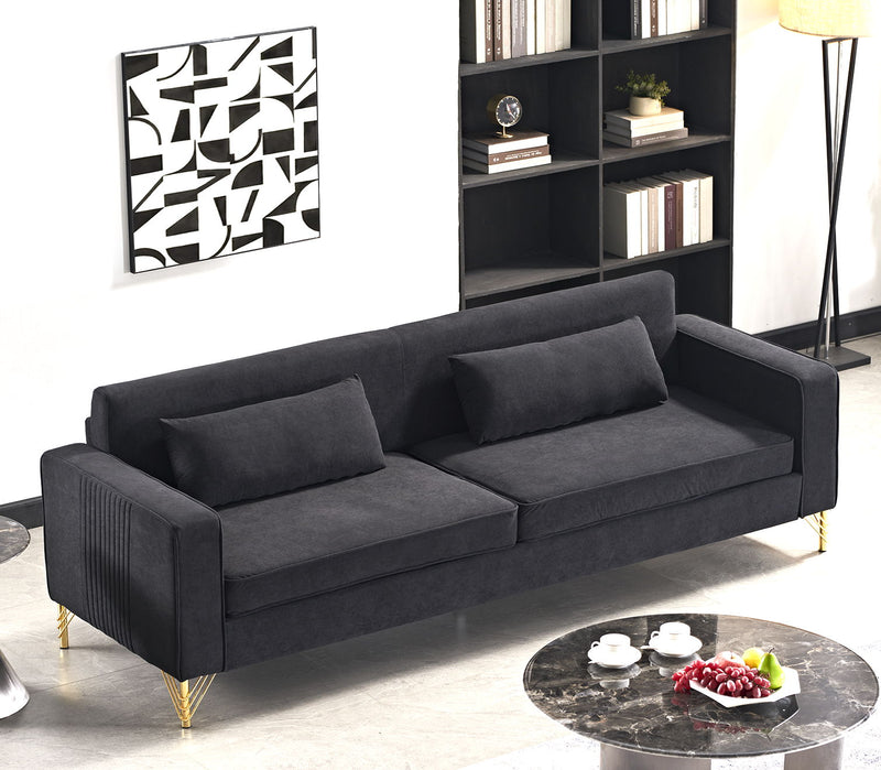 Aesthetic 3 Seater Couch With Classic Modern Appeal And Luxurious Soft Comfort