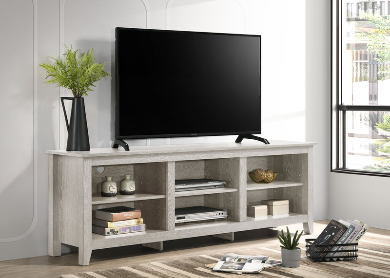 Benito - TV Stand With Open Shelves And Cable Management