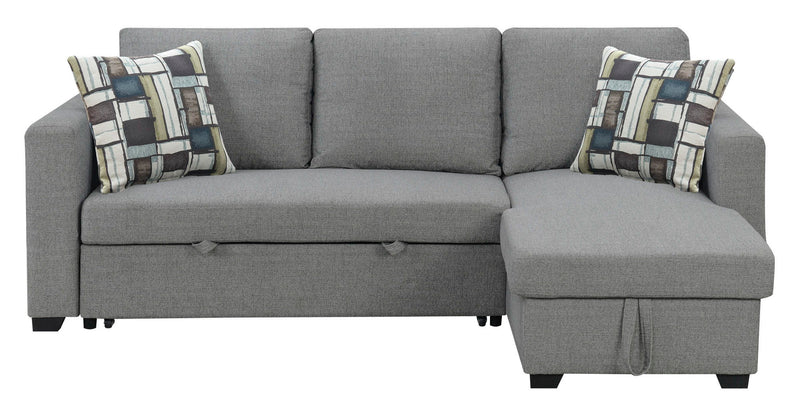 Pensole - Reversible Pop - Up Sleeper Sectional