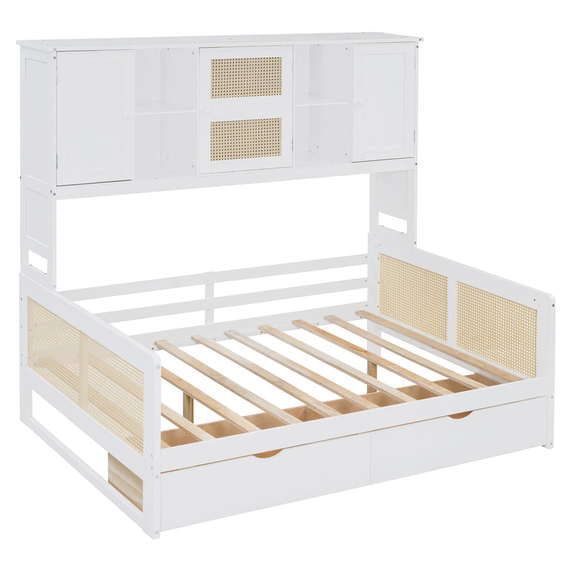 Daybed And All In One Cabinet And Shelf