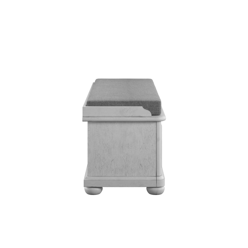 Mariano - Storage Bench - Gray