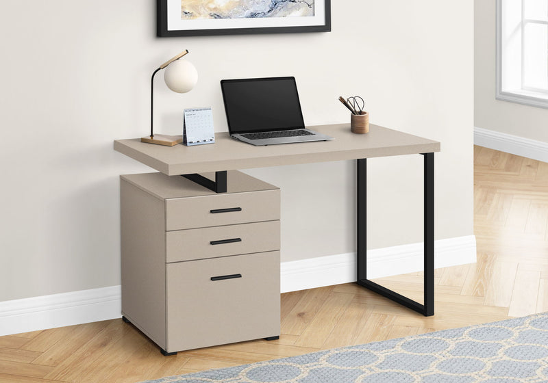 Computer Desk For Home Office, Left, Right Set - Up, Ample Storage Drawers