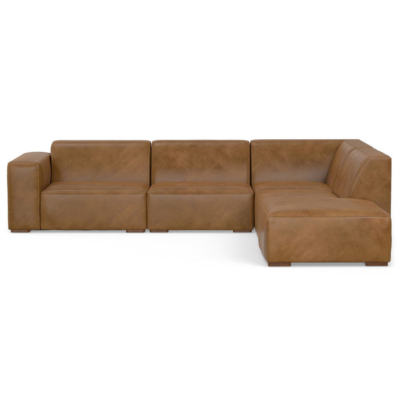 Rex - Handcrafted Sectional Sofa And Ottoman