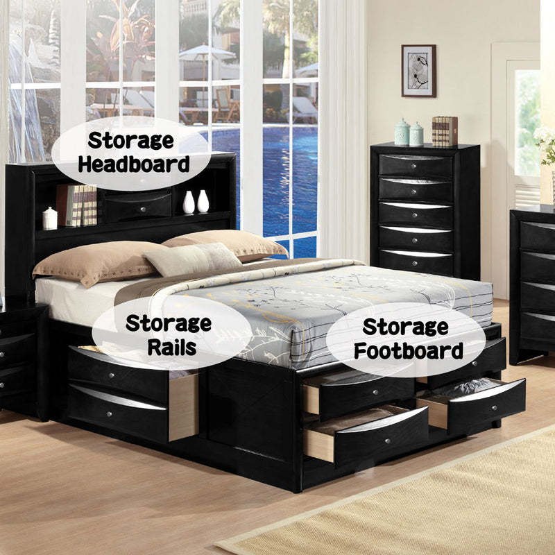 Ireland - Bed w/Storage