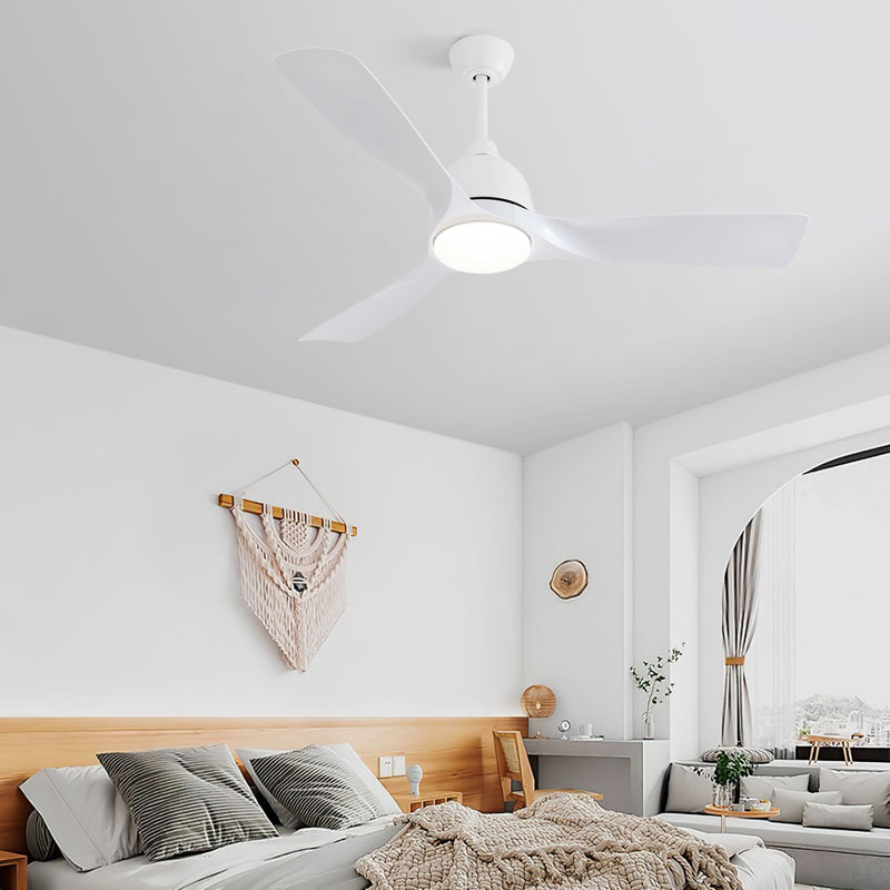 Modern Ceiling Fan 6 Speed Remote Control Dimmable Reversible DC Motor With Light And Smart App Control