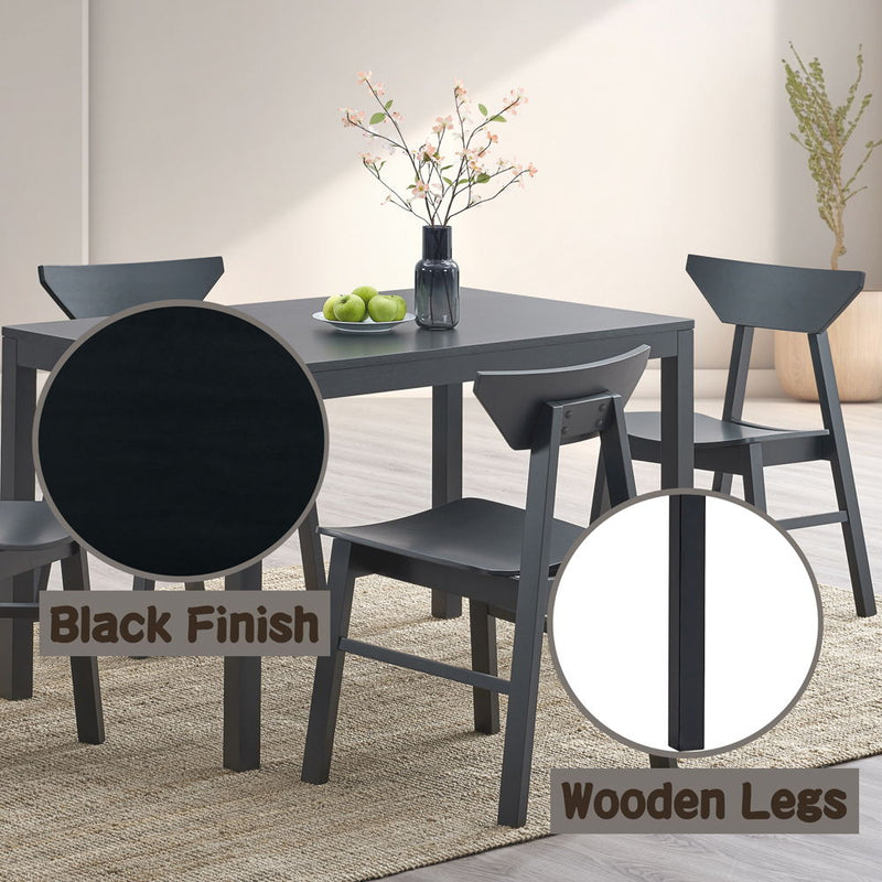 Briar - Dining Table - Black Finish