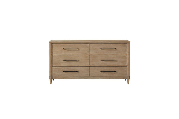 Casual 6 Drawer Dresser - Sand